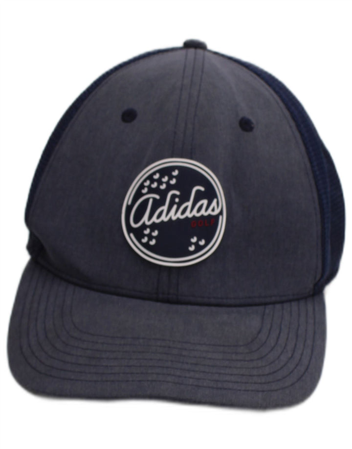 ADIDAS Mens Graphic Trucker Cap One Size Navy Blue Sports