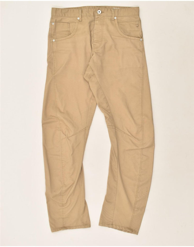 JACK & JONES Mens Banana Slim Jeans W32 L31  Beige Cotton | Vintage Jack & Jones | Thrift | Second-Hand Jack & Jones | Used Clothing | Messina Hembry 