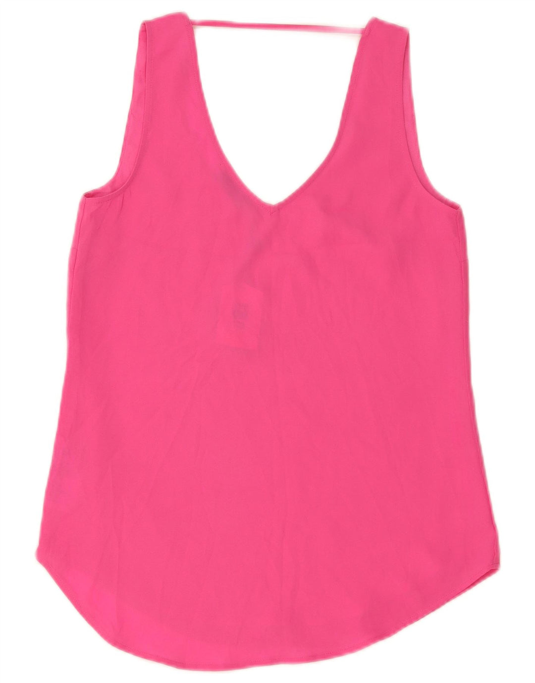 Oasis Womens Sleeveless Blouse Top UK 8 Small Pink Polyester