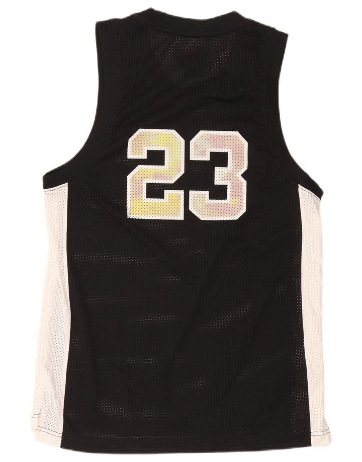 Jordan Mens Graphic Vest Top Small Black Colourblock Polyester