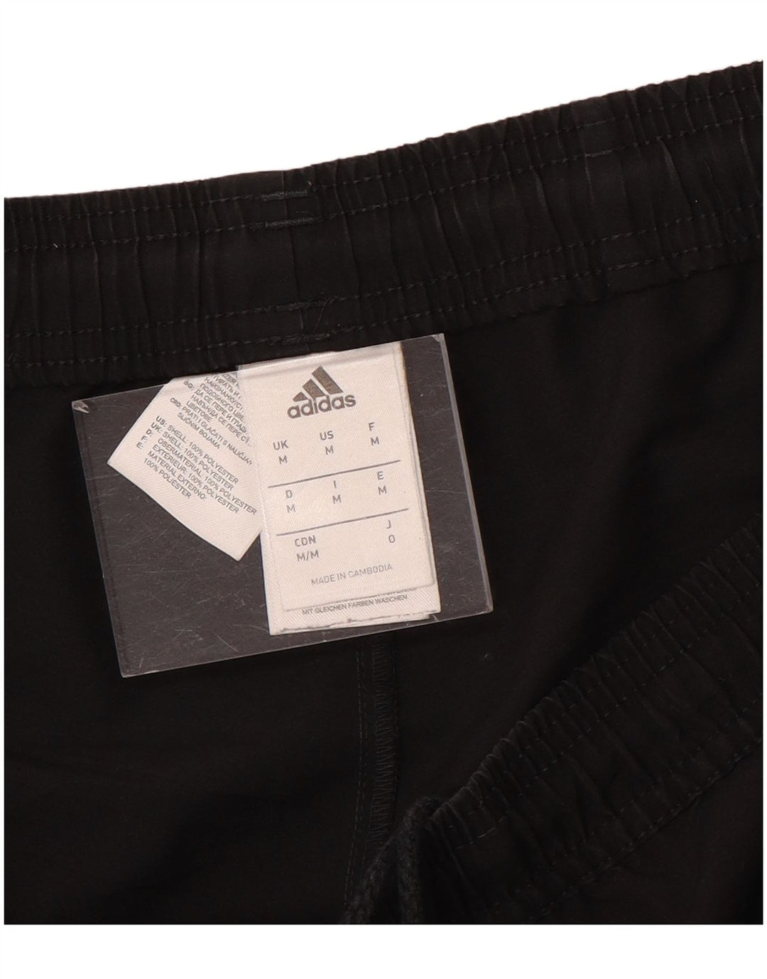 Adidas Mens Sport Shorts Medium  Black Polyester