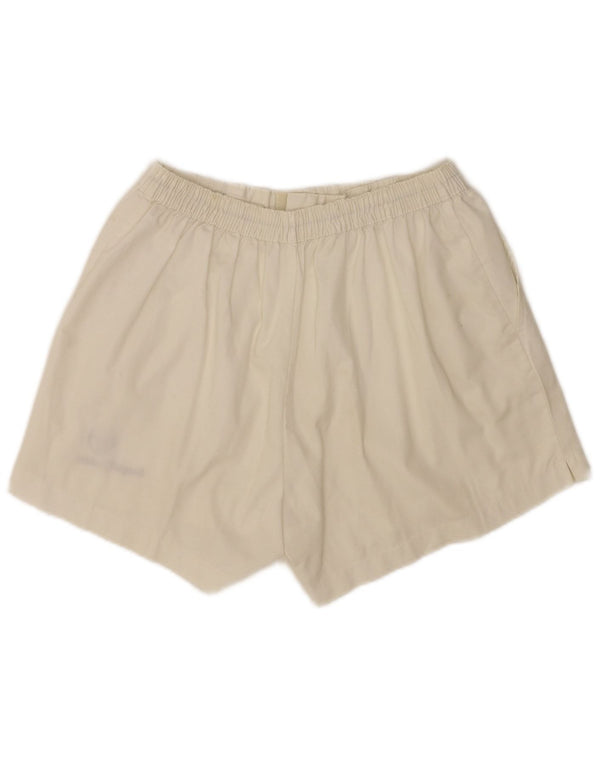 Sergio Tacchini Womens Regular Sport Shorts W28 Small White Sports