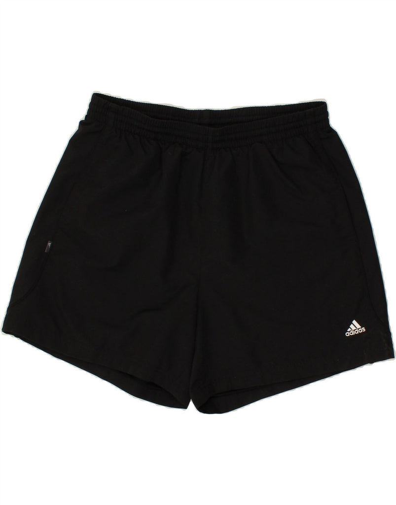 ADIDAS Mens Sport Shorts XL Black Polyester | Vintage Adidas | Thrift | Second-Hand Adidas | Used Clothing | Messina Hembry 