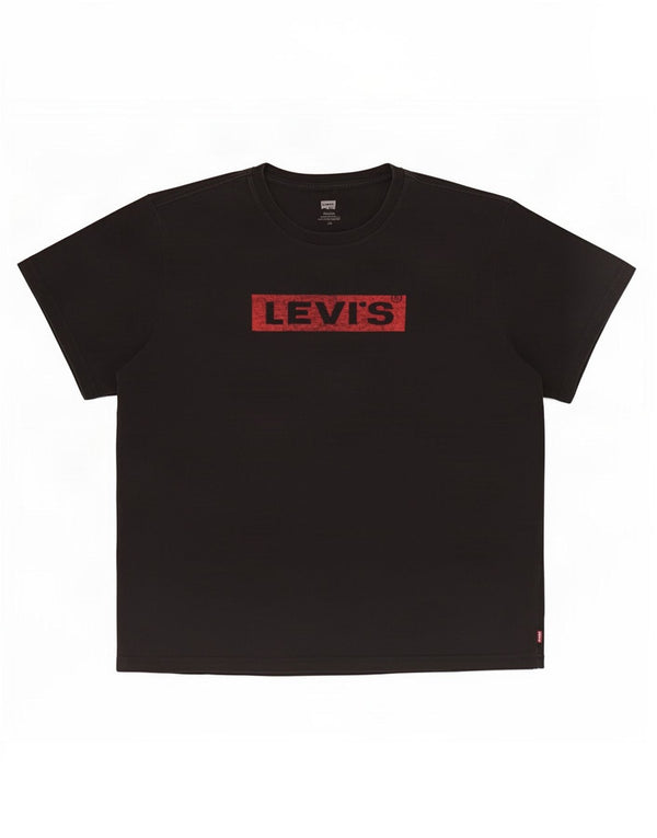 Levi's Mens Relaxed Graphic T-Shirt Top Large Black Cotton