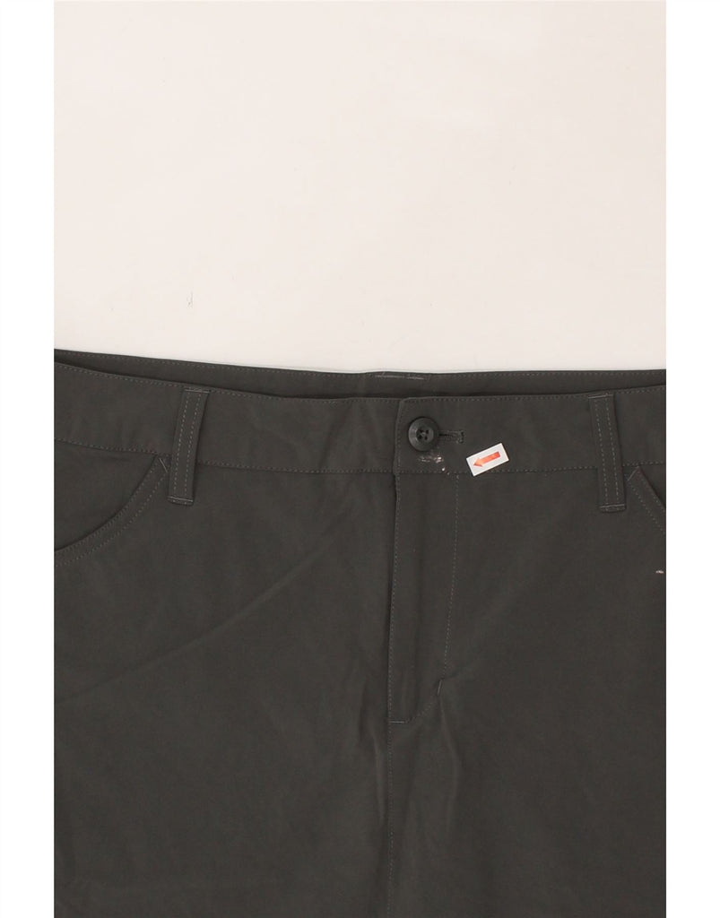 EDDIE BAUER Womens Straight Skirt US 14 XL W36 Grey Polyester Vintage Eddie Bauer and Second-Hand Eddie Bauer from Messina Hembry 