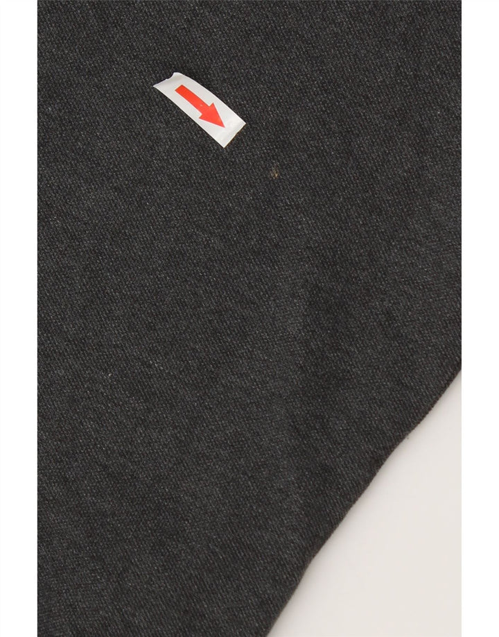 Jack & Jones Mens Polo Shirt Large Grey Cotton