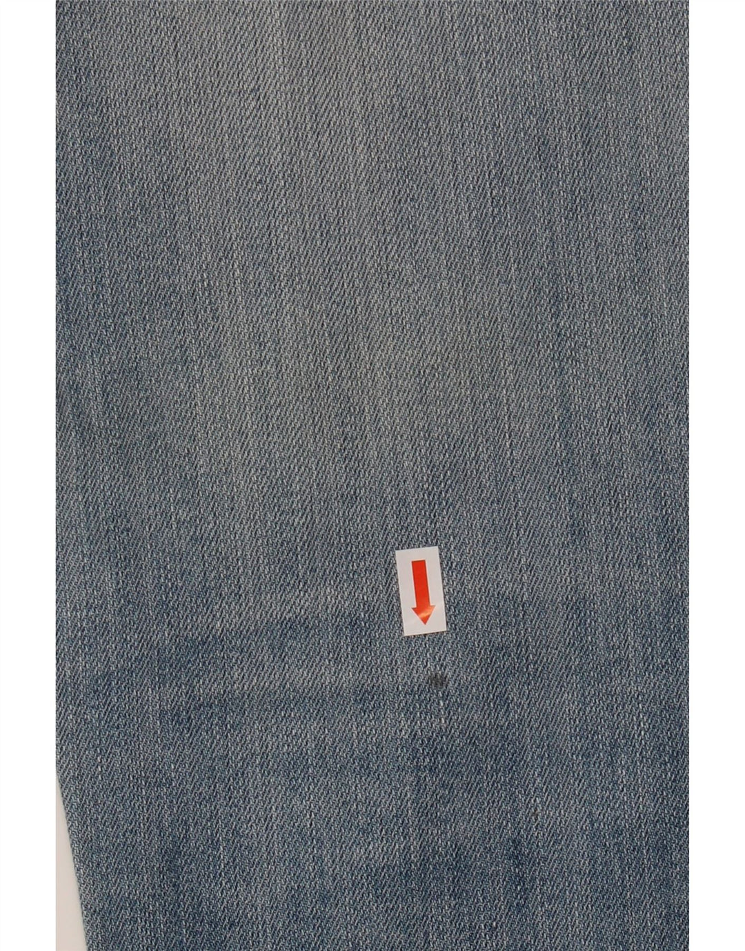 CALVIN KLEIN Womens Straight Jeans W28 L28 Blue Cotton