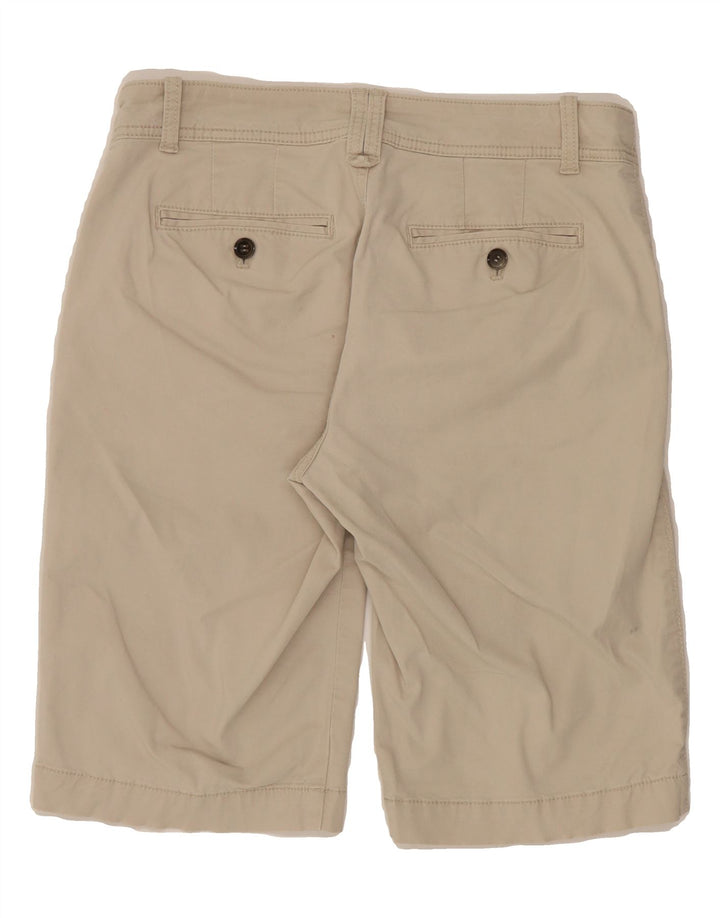EDDIE BAUER Womens Bermuda Shorts US 2 XS W28 Beige Cotton Vintage Eddie Bauer and Second-Hand Eddie Bauer from Messina Hembry 
