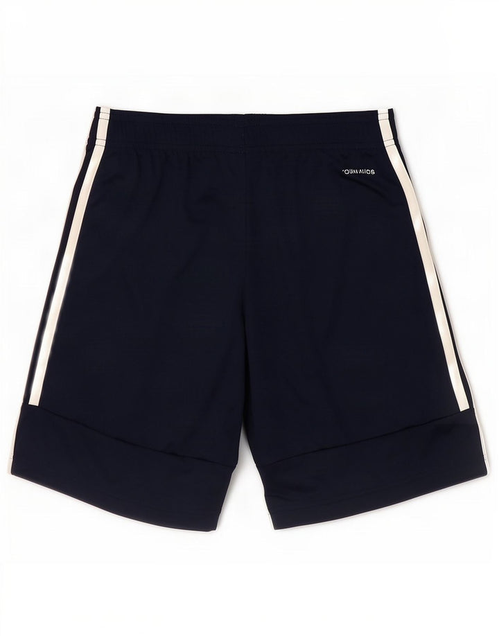 Adidas Mens Climalite Sport Shorts Small Navy Blue Polyester