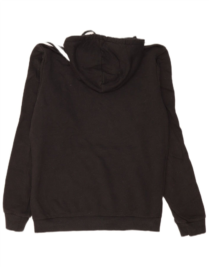 Adidas Mens Hoodie Jumper Small Black Cotton