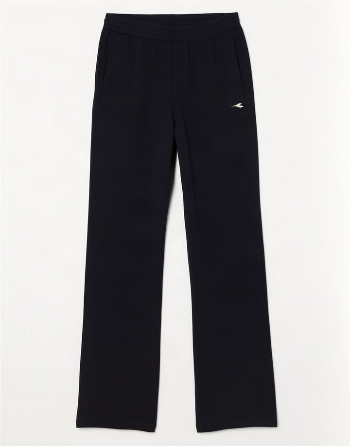Diadora Womens Tracksuit Trousers IT 42 Medium Navy Blue Polyester