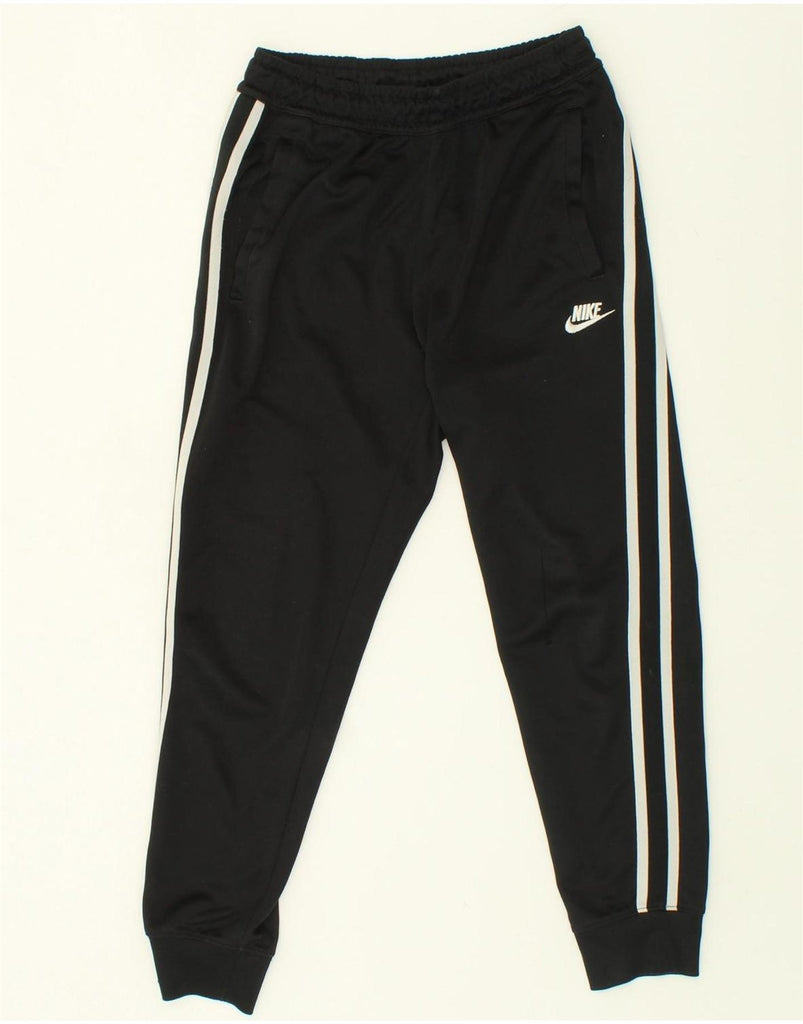 NIKE Womens Tracksuit Trousers Joggers UK 10 Small Black Polyester Vintage Nike and Second-Hand Nike from Messina Hembry 