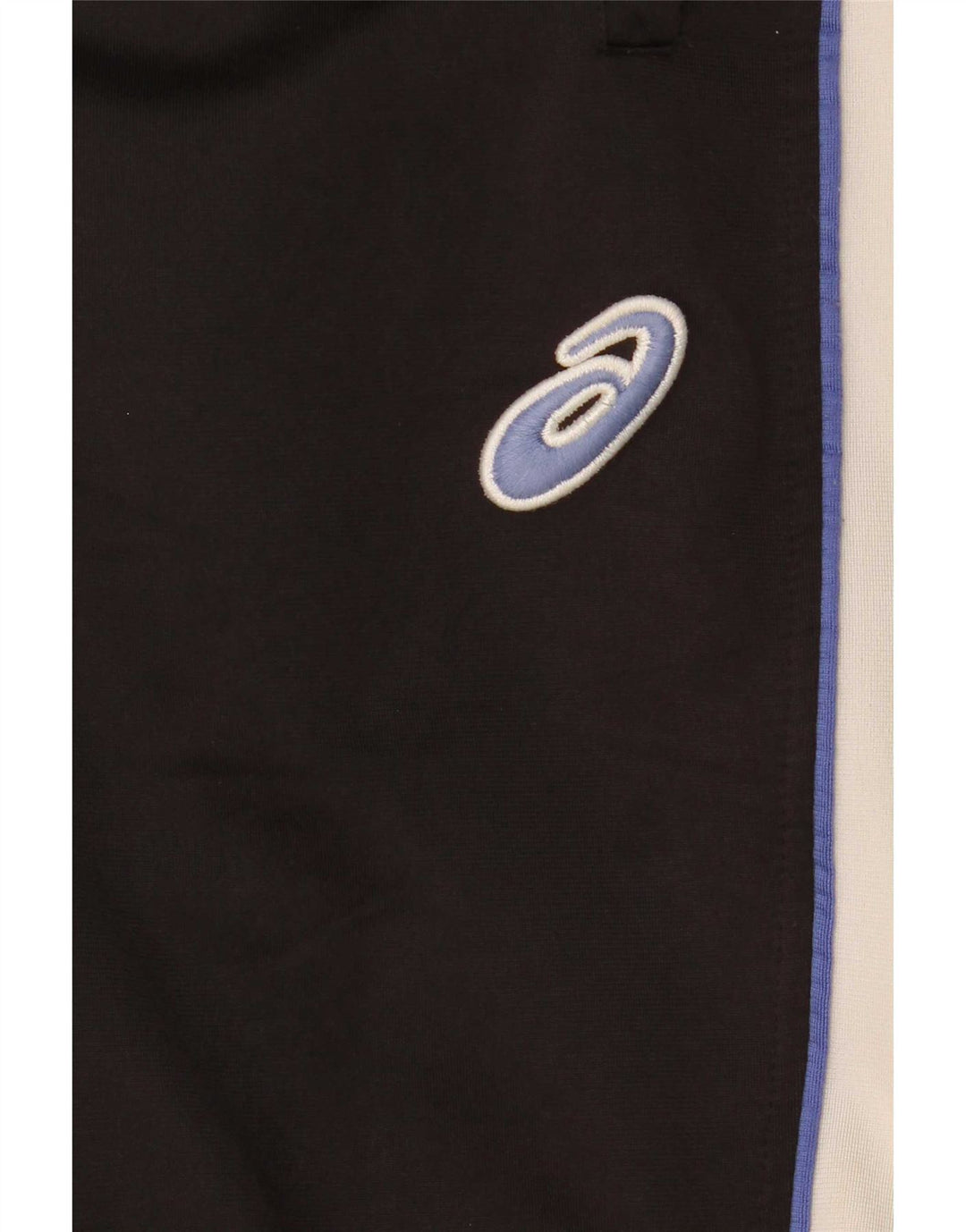 Asics Mens Tracksuit Trousers Medium Black Colourblock