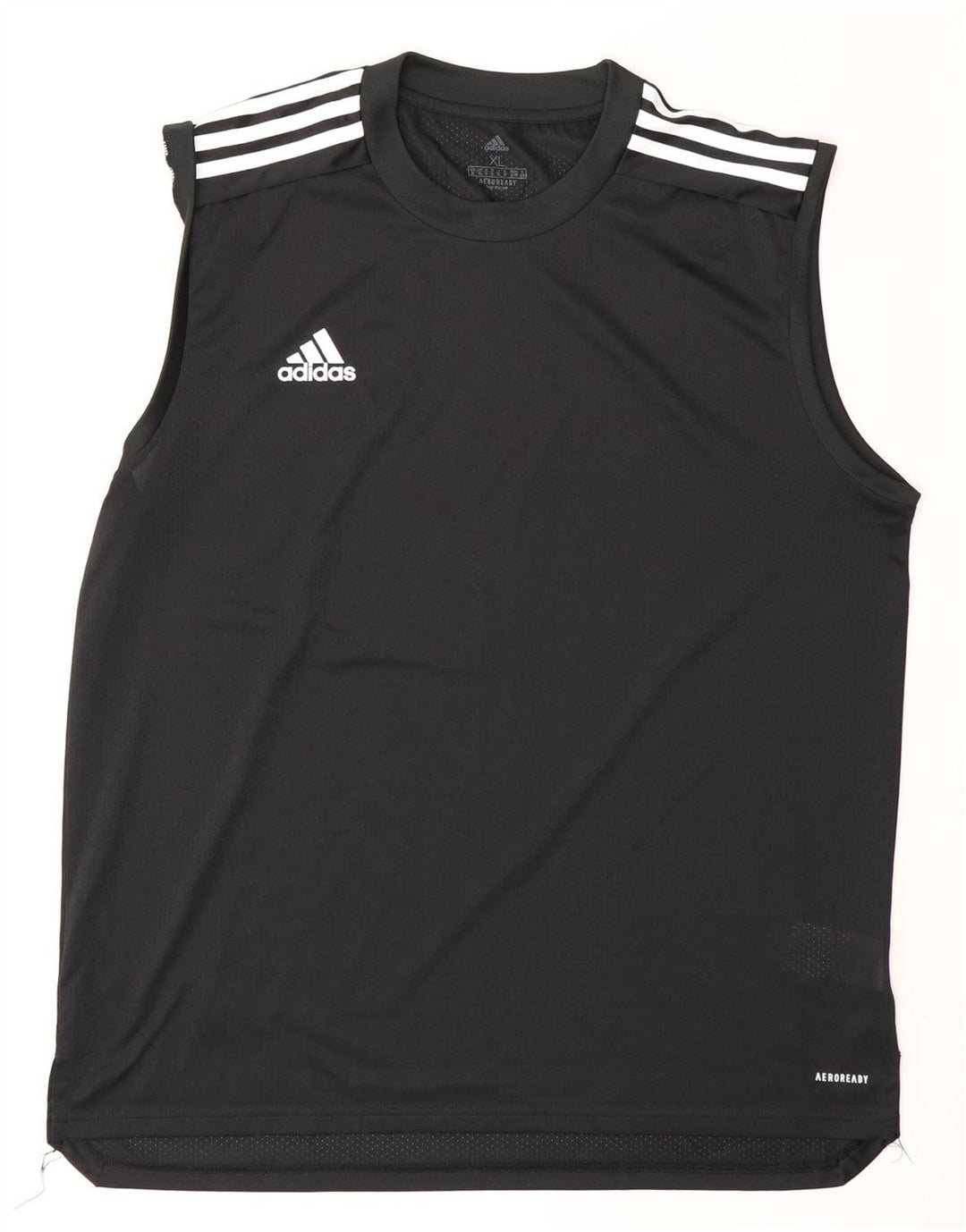 Adidas Mens Aeroready Vest Top XL Black Polyester