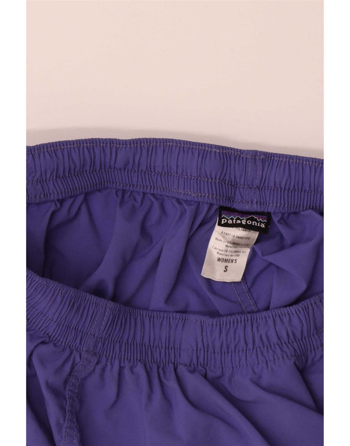 Patagonia Womens Sport Shorts UK 8 Small Purple Polyester