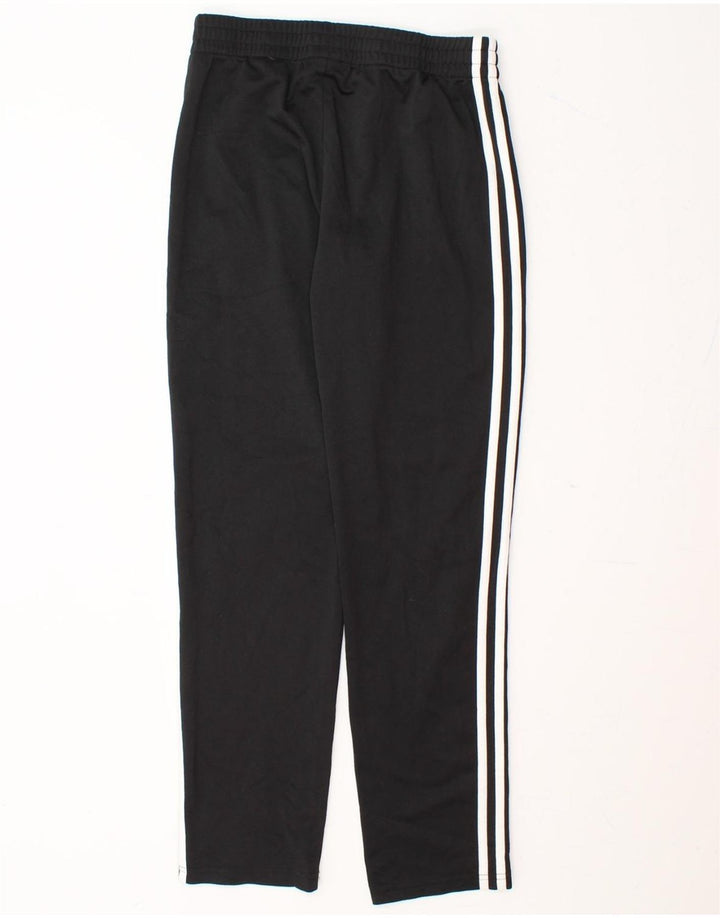 ADIDAS Girls Tracksuit Trousers 14-15 Years Large Black Polyester Vintage Adidas and Second-Hand Adidas from Messina Hembry 