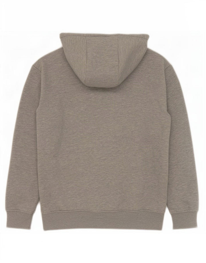 Zara Mens Hoodie Jumper Medium Grey Flecked