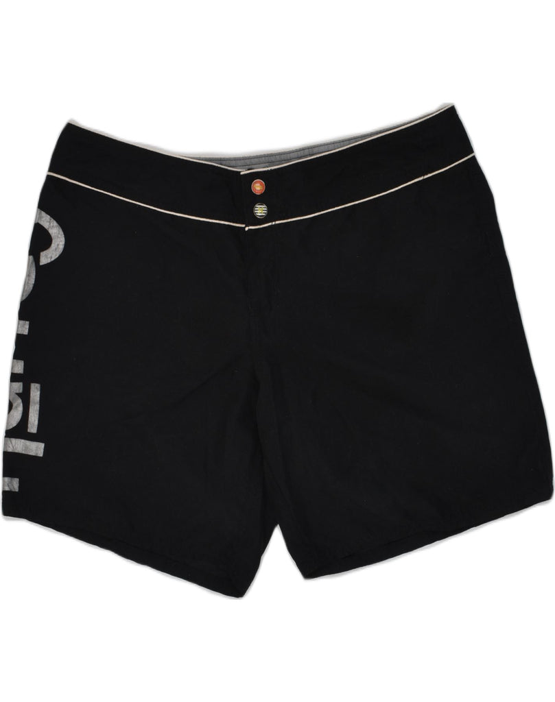 HURLEY Boys Graphic Sport Shorts 11-12 Years Black Polyester | Vintage Hurley | Thrift | Second-Hand Hurley | Used Clothing | Messina Hembry 