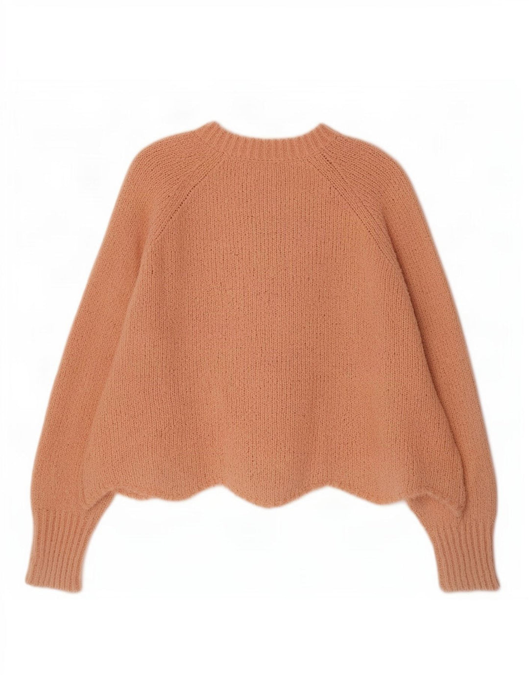 Zara Womens Oversized Crop Boat Neck Jumper Sweater UK 14 Medium Pink
