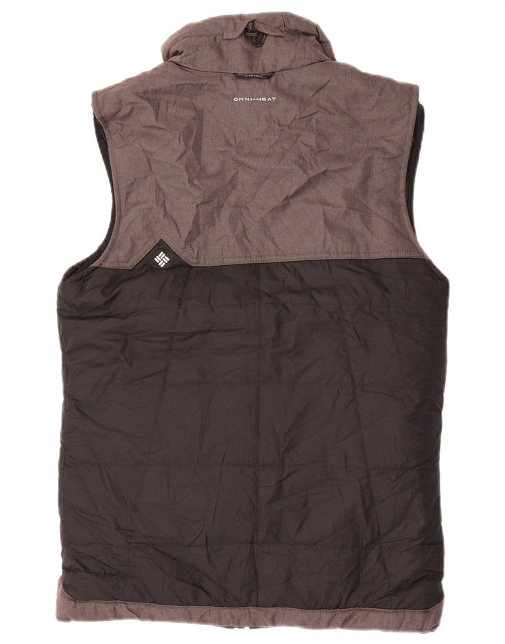 COLUMBIA Womens Omni-Shield Padded Gilet UK 10 Small Black Colourblock