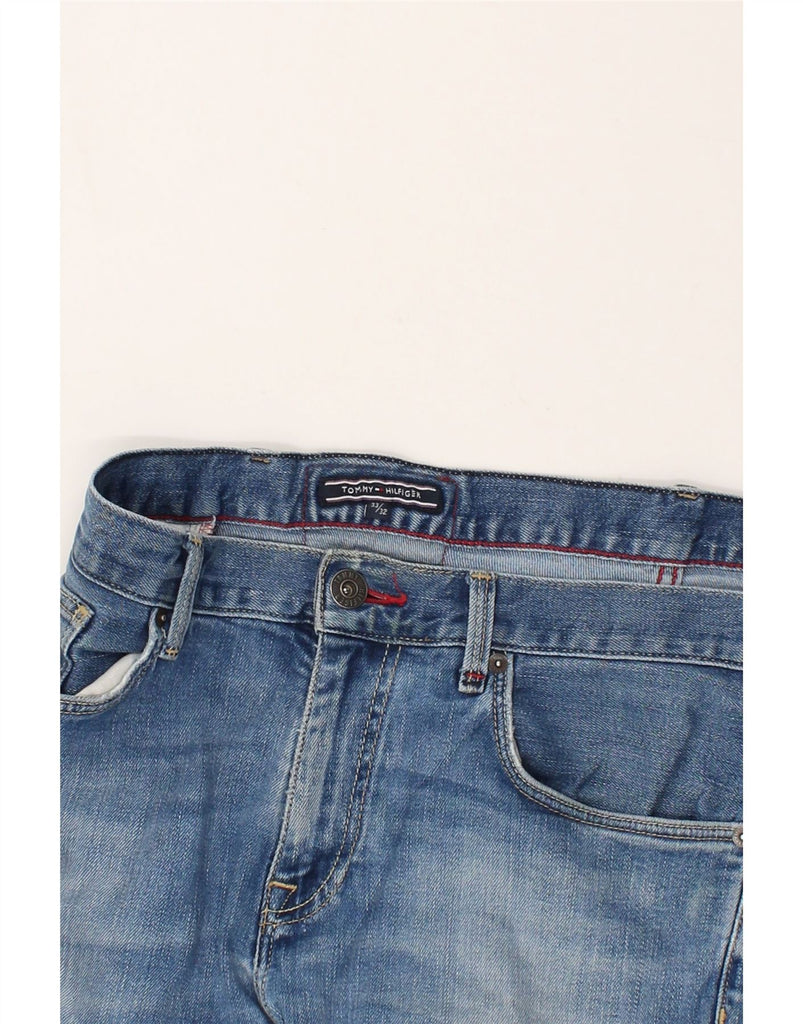 TOMMY HILFIGER Mens Denton Straight Jeans W33 L32 Blue Cotton | Vintage Tommy Hilfiger | Thrift | Second-Hand Tommy Hilfiger | Used Clothing | Messina Hembry 