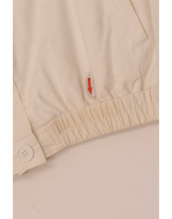 Vintage Womens Bomber Military Jacket EU 40 Medium White