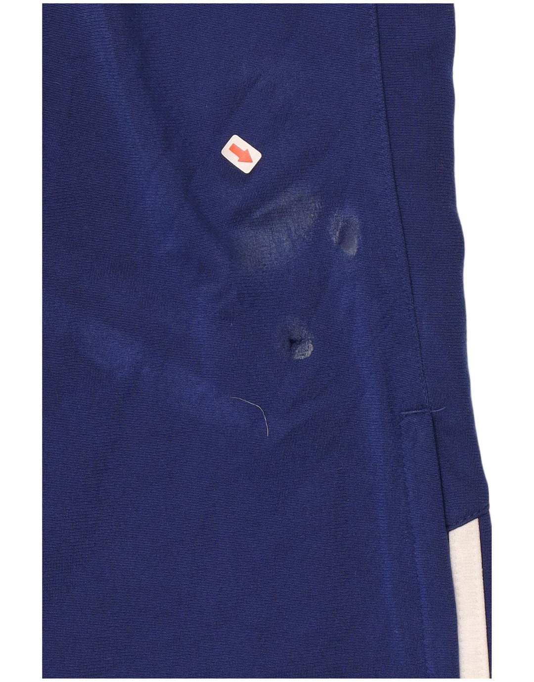 Adidas Boys Tracksuit Trousers 13-14 Years Navy Blue Polyester