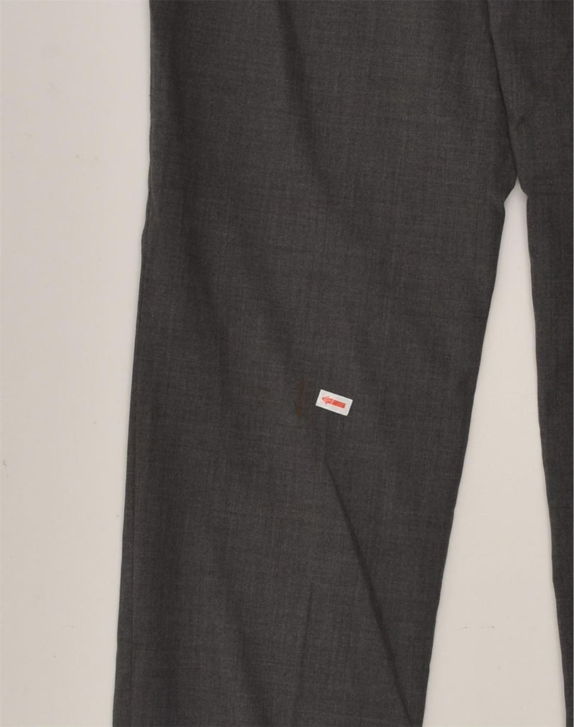 MASSIMO DUTTI Mens City Fit Slim Suit Trousers W31 L29 Grey Wool | Vintage Massimo Dutti | Thrift | Second-Hand Massimo Dutti | Used Clothing | Messina Hembry 