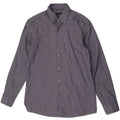 Hugo Boss Mens Slim Fit Shirt Size 17 43 XL Blue Check