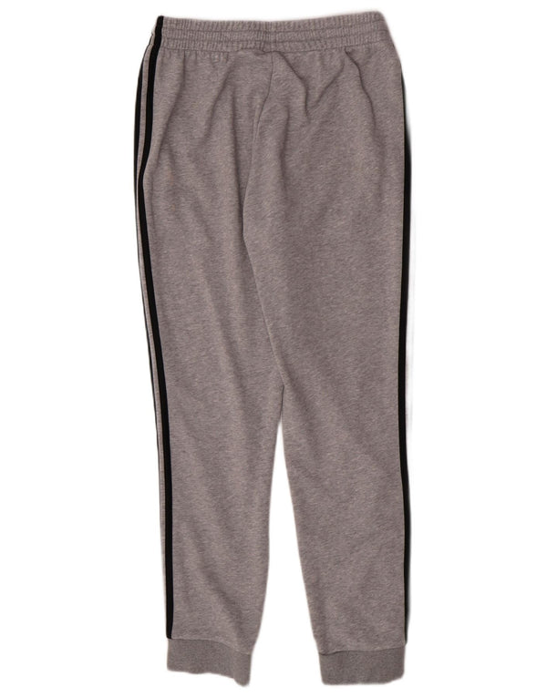 Adidas Mens Tracksuit Trousers Joggers Medium Grey Cotton