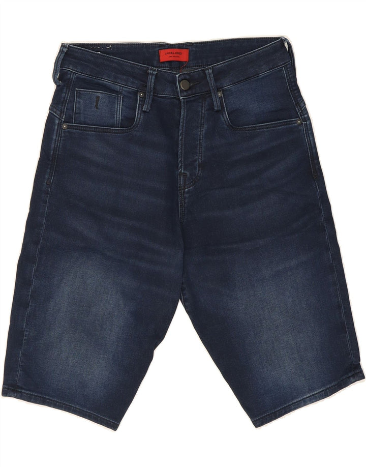 JACK & JONES Mens Denim Shorts Small W29 Blue Vintage Jack & Jones and Second-Hand Jack & Jones from Messina Hembry 