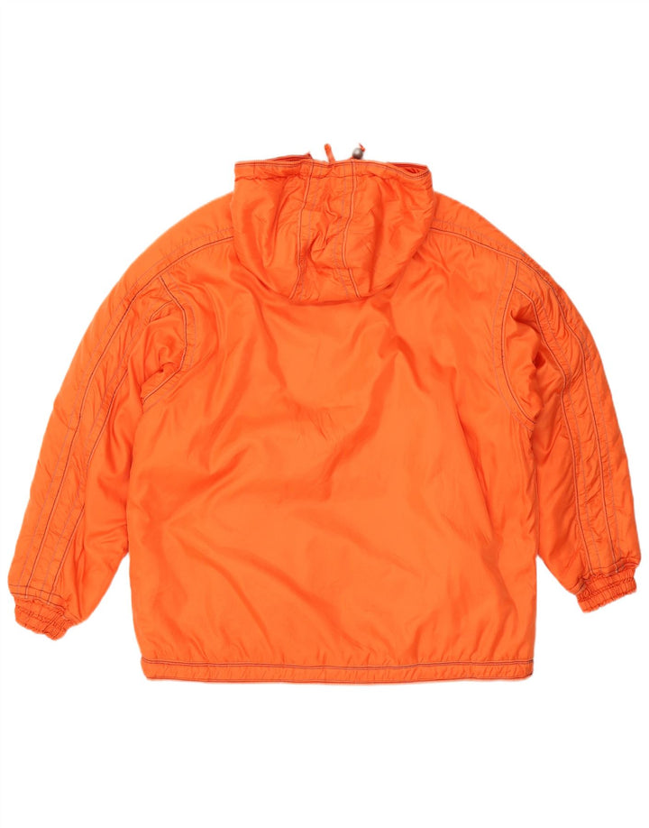 Ellesse Mens Hooded Pullover Full Tracksuit UK 34 XS Orange Winter