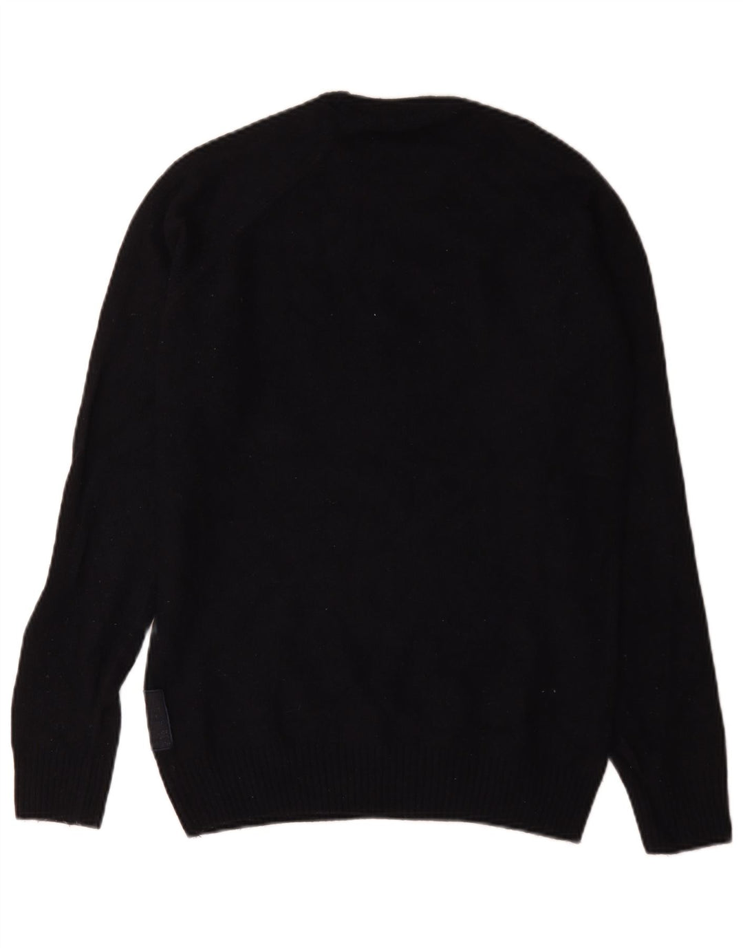Barbour Mens Crew Neck Jumper Sweater Small Navy Blue Wool