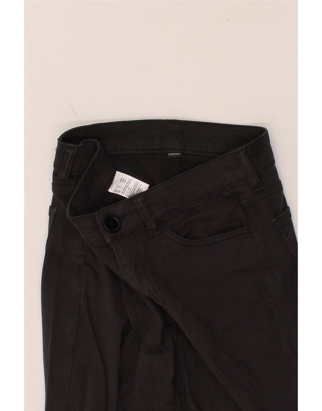 AMERICAN EAGLE Womens Skinny Jeans US 8 Medium W30 L27 Black Cotton Vintage American Eagle and Second-Hand American Eagle from Messina Hembry 