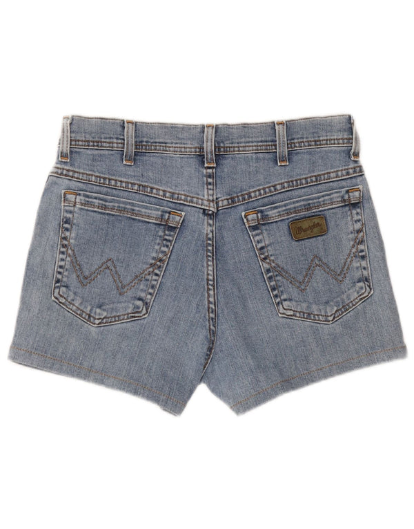 Wrangler Mens Texas Stretch Denim Shorts W32 Large Blue Cotton