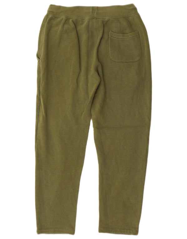 Champion Mens Tracksuit Trousers Small  Khaki Cotton