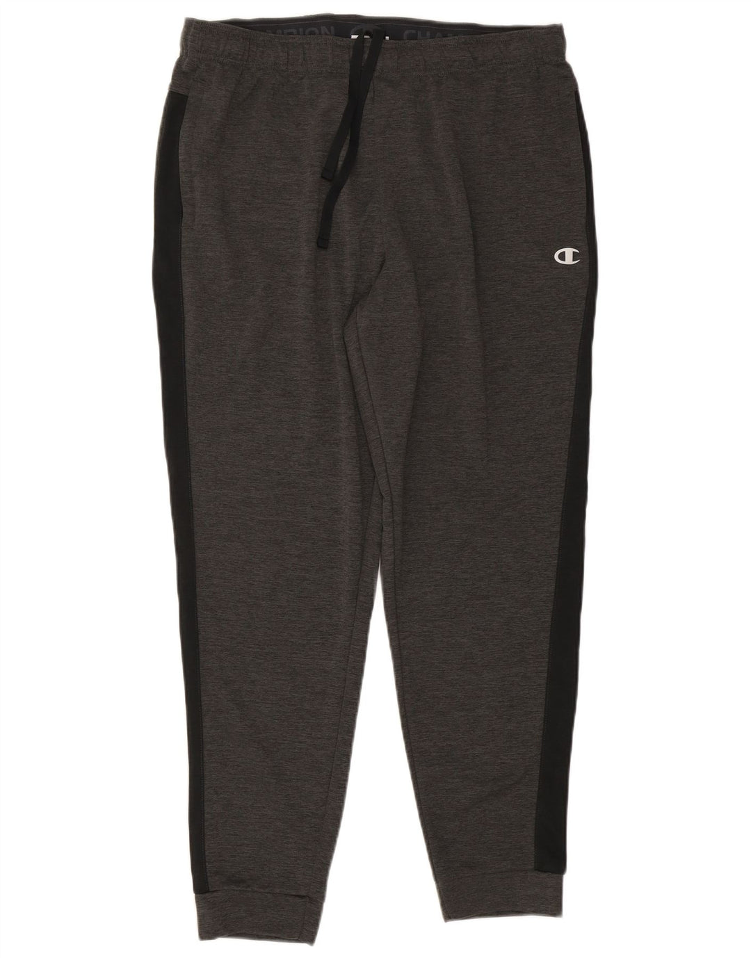 CHAMPION Mens Tracksuit Trousers Joggers XL  Grey Colourblock Polyester
