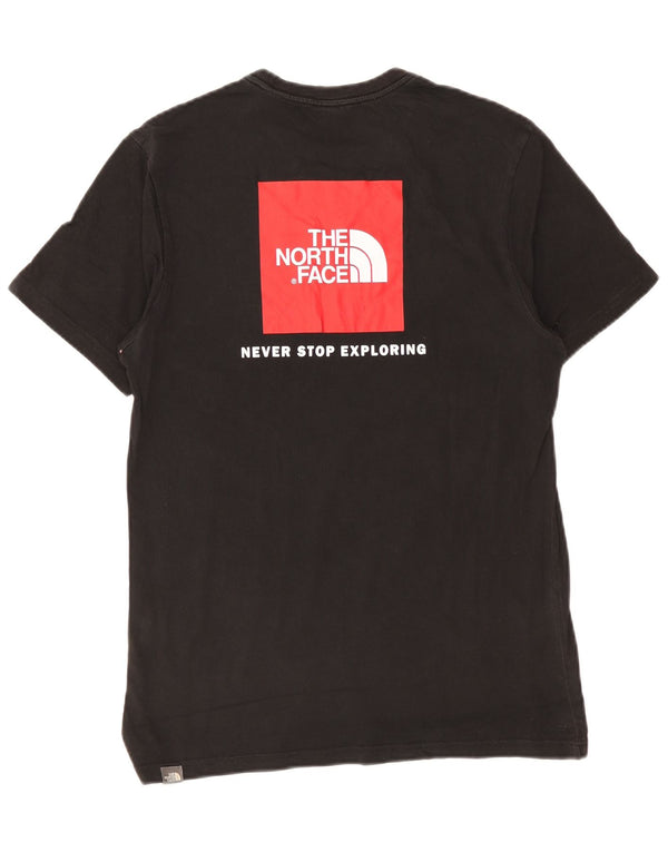 The North Face Mens Graphic T-Shirt Top Medium Black Cotton