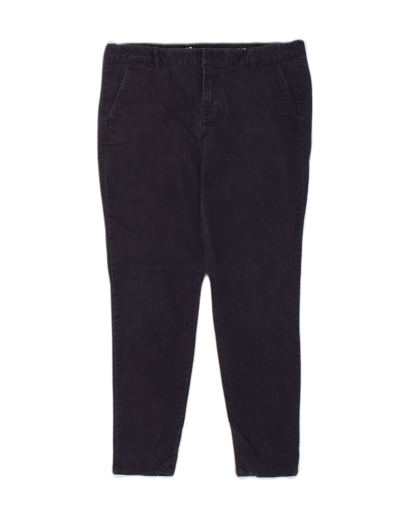 Navy blue skinny store khakis