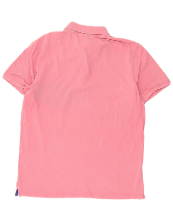 North Sails Mens Regular Fit Polo Shirt Medium Pink Cotton