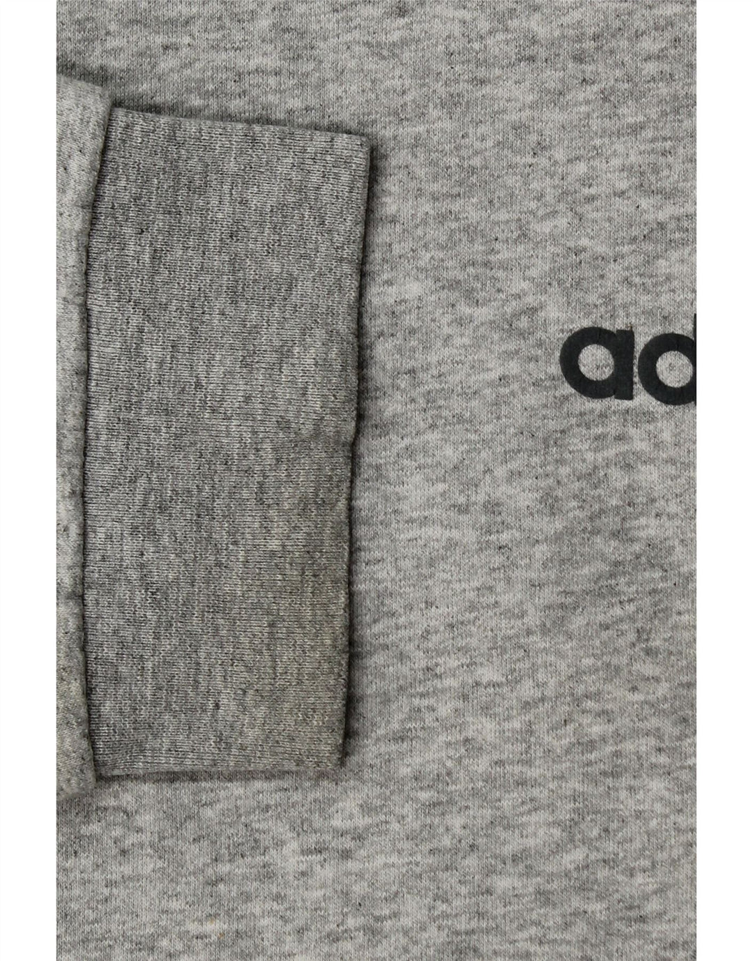 ADIDAS Mens Graphic Sweatshirt Jumper Large Grey Cotton