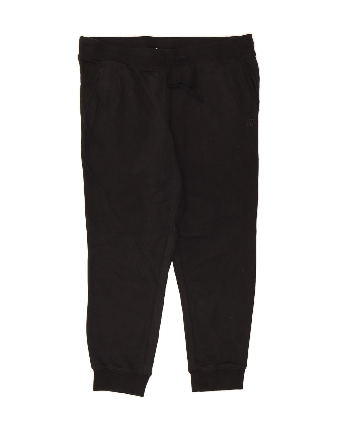 CHAMPION Mens Tracksuit Trousers Joggers Large Black Cotton Vintage Champion and Second-Hand Champion from Messina Hembry 
