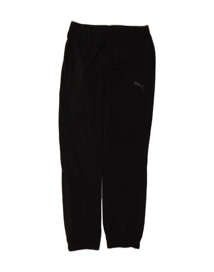 PUMA Mens Tracksuit Trousers Joggers Medium  Black Polyester Vintage Puma and Second-Hand Puma from Messina Hembry 