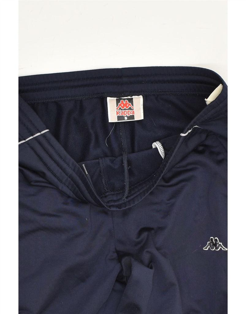 KAPPA Mens Tracksuit Trousers Small Navy Blue | Vintage Kappa | Thrift | Second-Hand Kappa | Used Clothing | Messina Hembry 