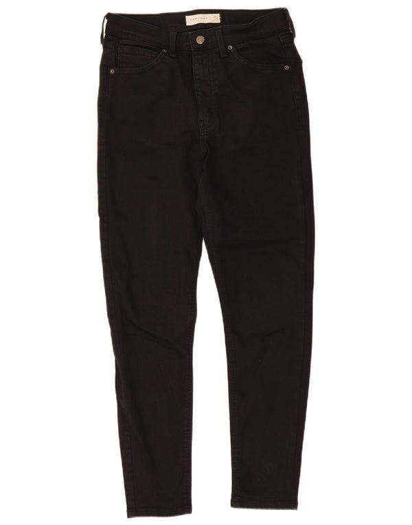 Topshop Womens Jamie Skinny Jeans W28 L26 Black Cotton