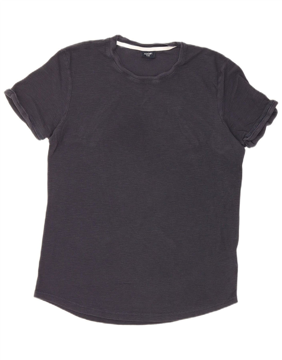 Joop Mens T-Shirt Top Large Navy Blue Cotton