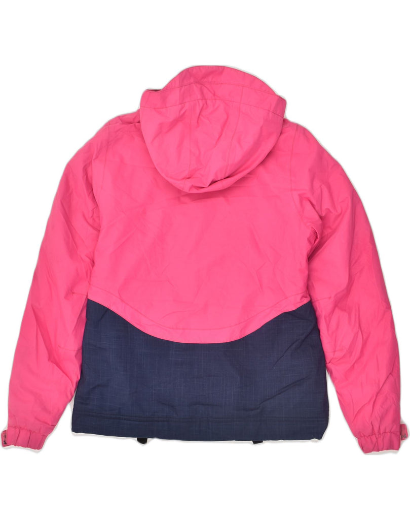 O'NEILL Girls Hooded Windbreaker Jacket 13-14 Years Pink Colourblock | Vintage O'Neill | Thrift | Second-Hand O'Neill | Used Clothing | Messina Hembry 