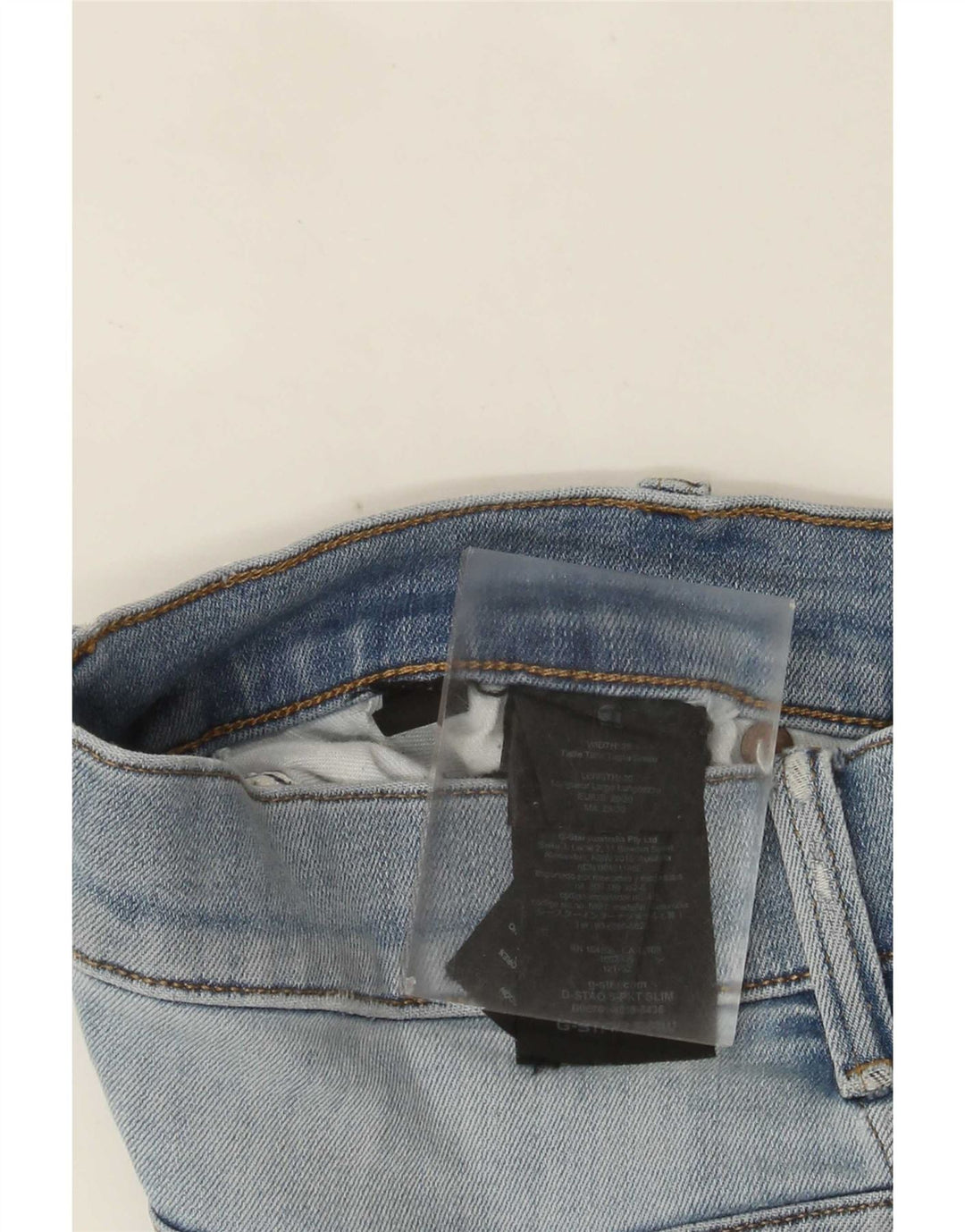 G-Star Mens Slim Jeans W29 L30 Blue Cotton