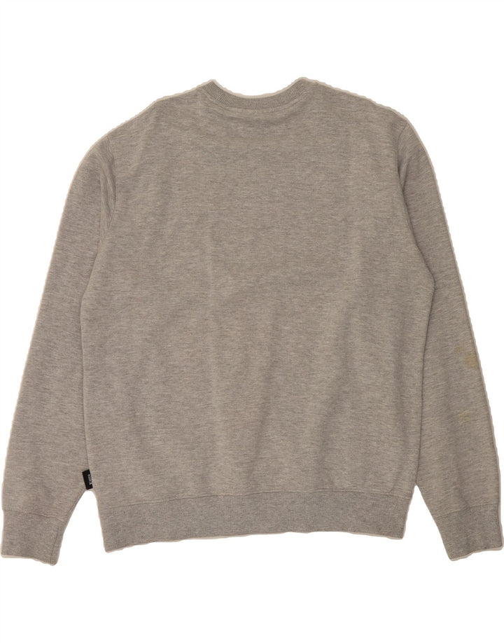 KAPPA Mens Sweatshirt Jumper XL Grey Cotton Vintage Kappa and Second-Hand Kappa from Messina Hembry 