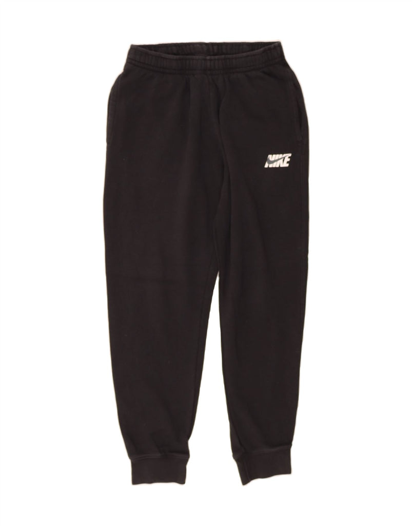 NIKE Womens Graphic Tracksuit Trousers Joggers UK 14 Medium  Black Cotton Vintage Nike and Second-Hand Nike from Messina Hembry 